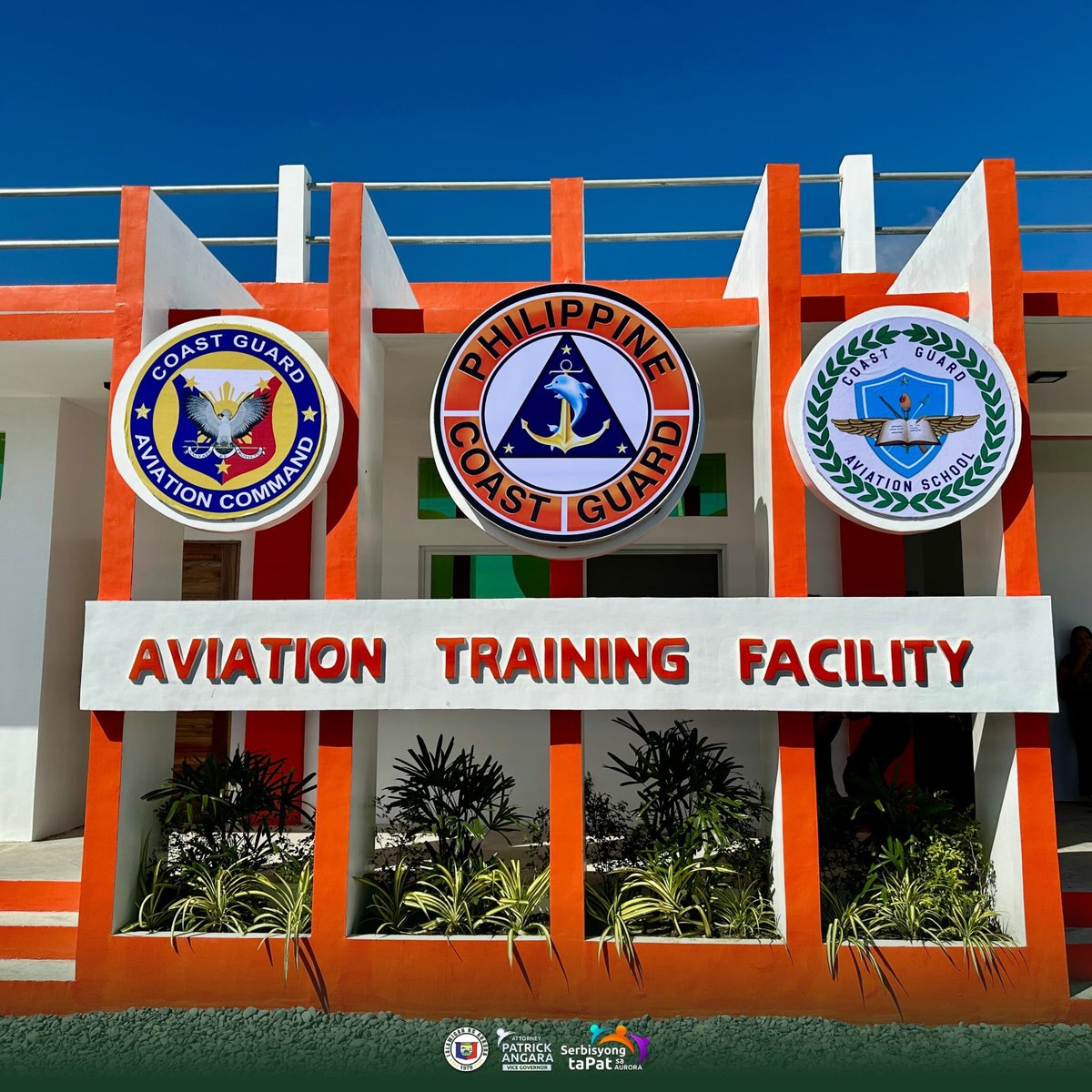 PCG inaugurates aviation training facility in Dipaculao