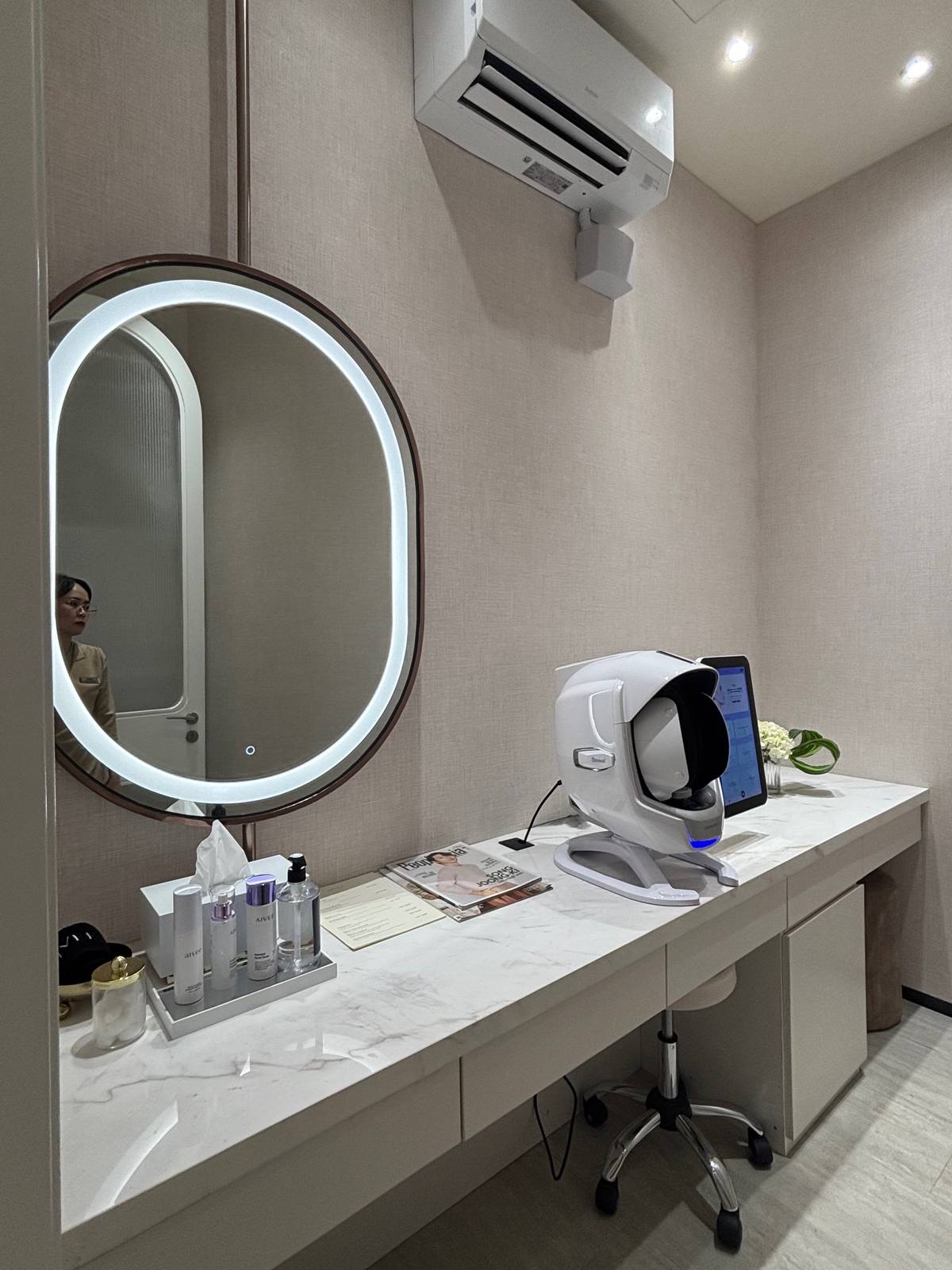 SKIN concerns are addressed in a warm and friendly atmosphere.