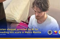 ARESTADO ang Russiqn vlogger na si Nikita Chekhov dahil sa pagbabanta na magkakalat ng sakit na HIV habang nasa Pilipinas.