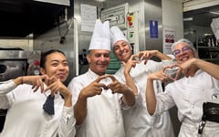 Benilde trains in French Rome