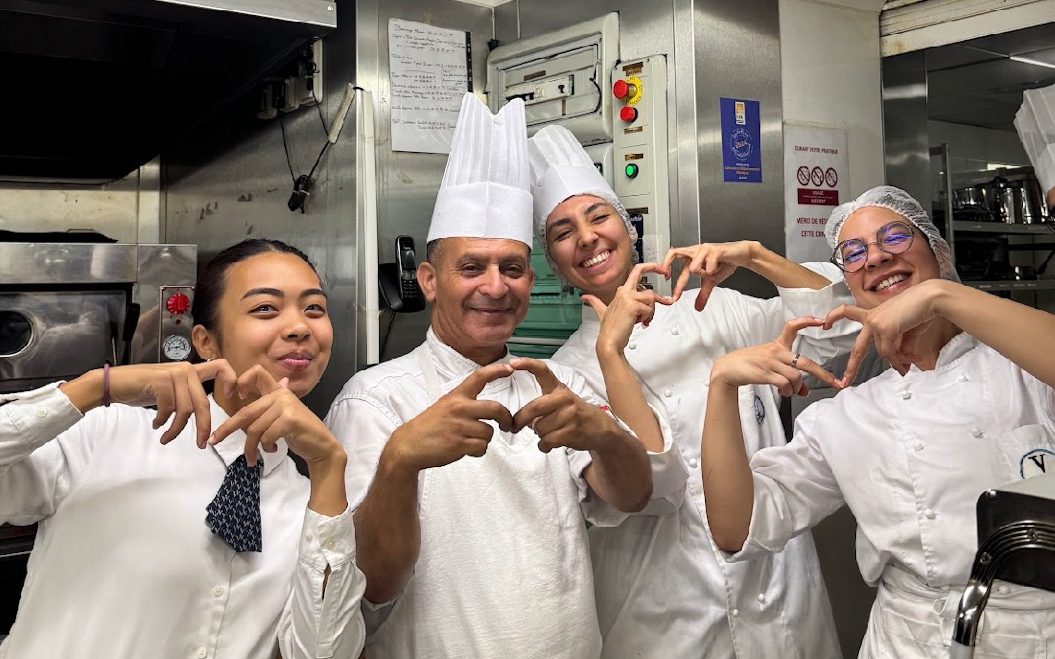 Benilde trains in French Rome