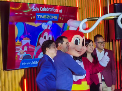 Timezone, Jollibee team up for family fun