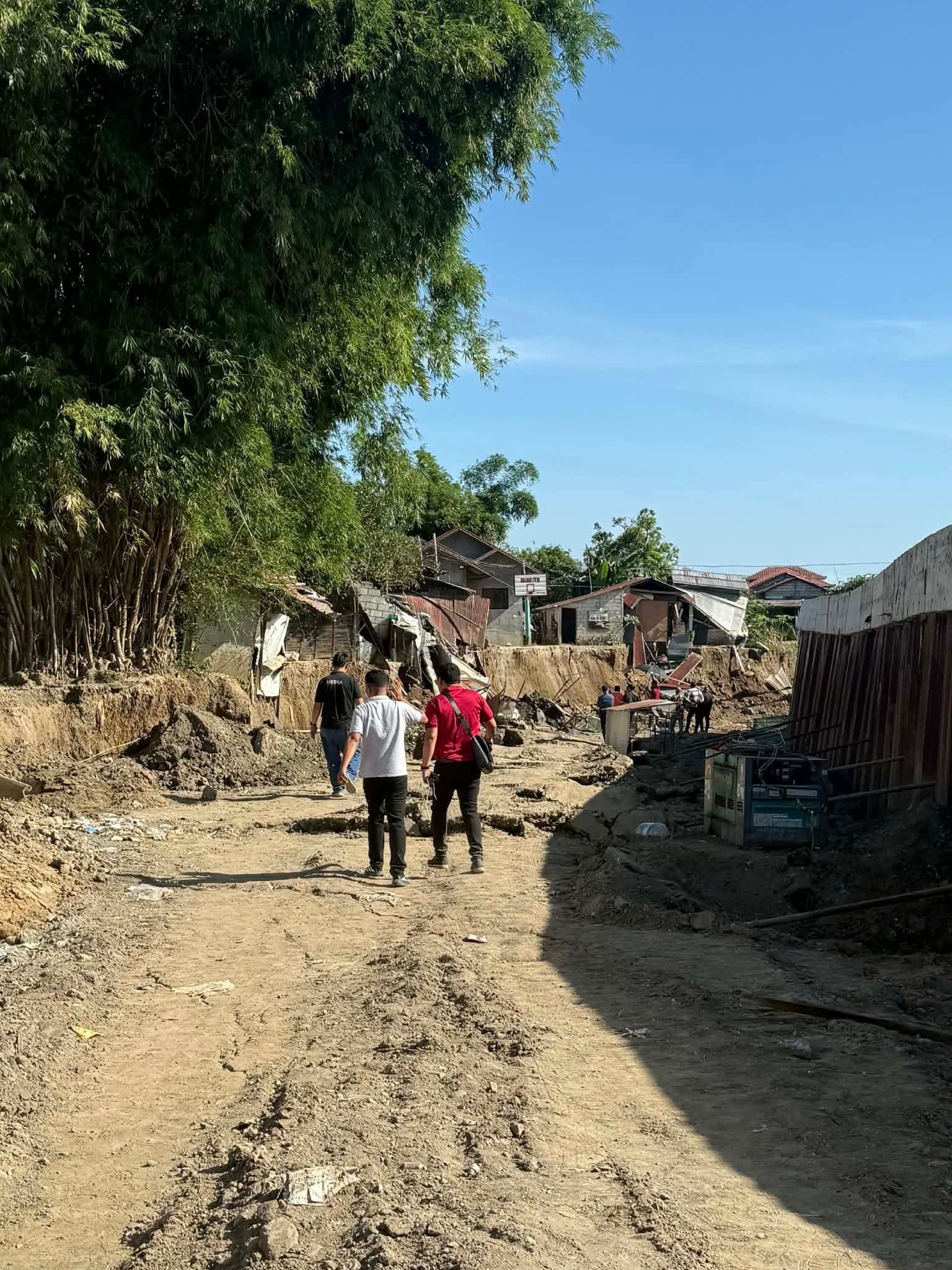 Arayat flood control collapses again, 16 houses affected
