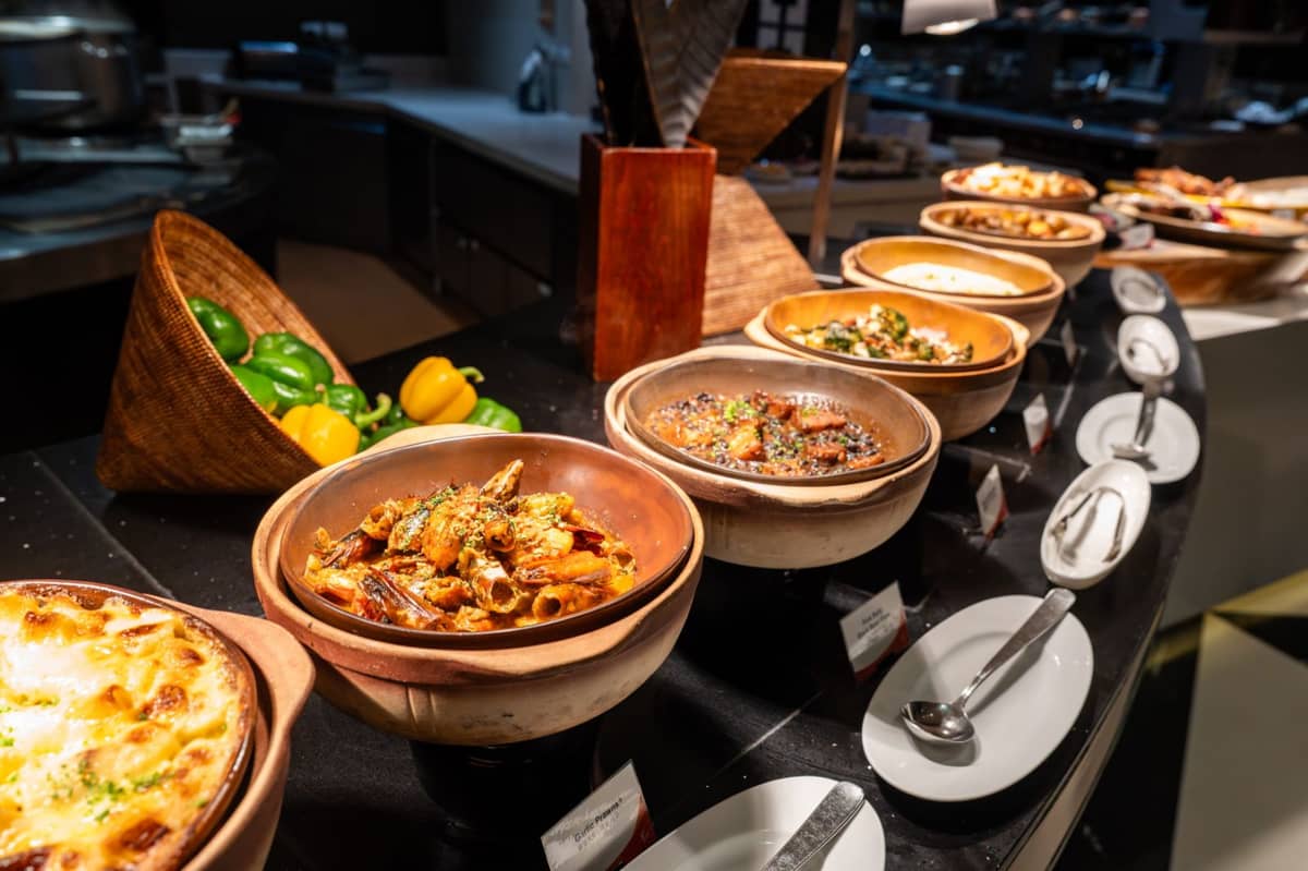 A specially curated Latin American buffet experience