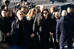Stars turn out for Valentino's funeral in Rome