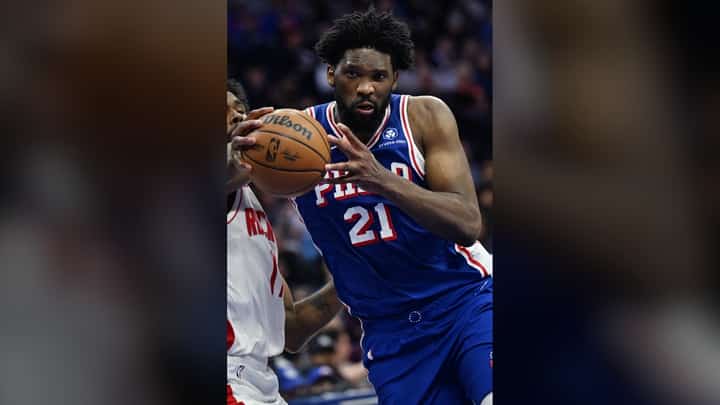 JOEL Embiid drops a triple-double performance to power the Philadelphia 76ers to a 128-122 overtime victory over the Houston Rockets in the NBA regular season.