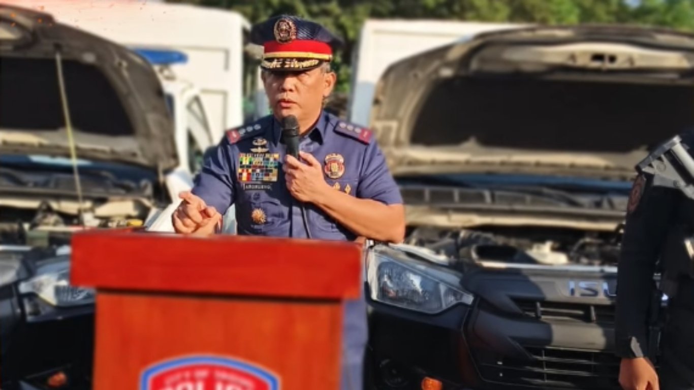 Taguig Police inspect patrol fleet