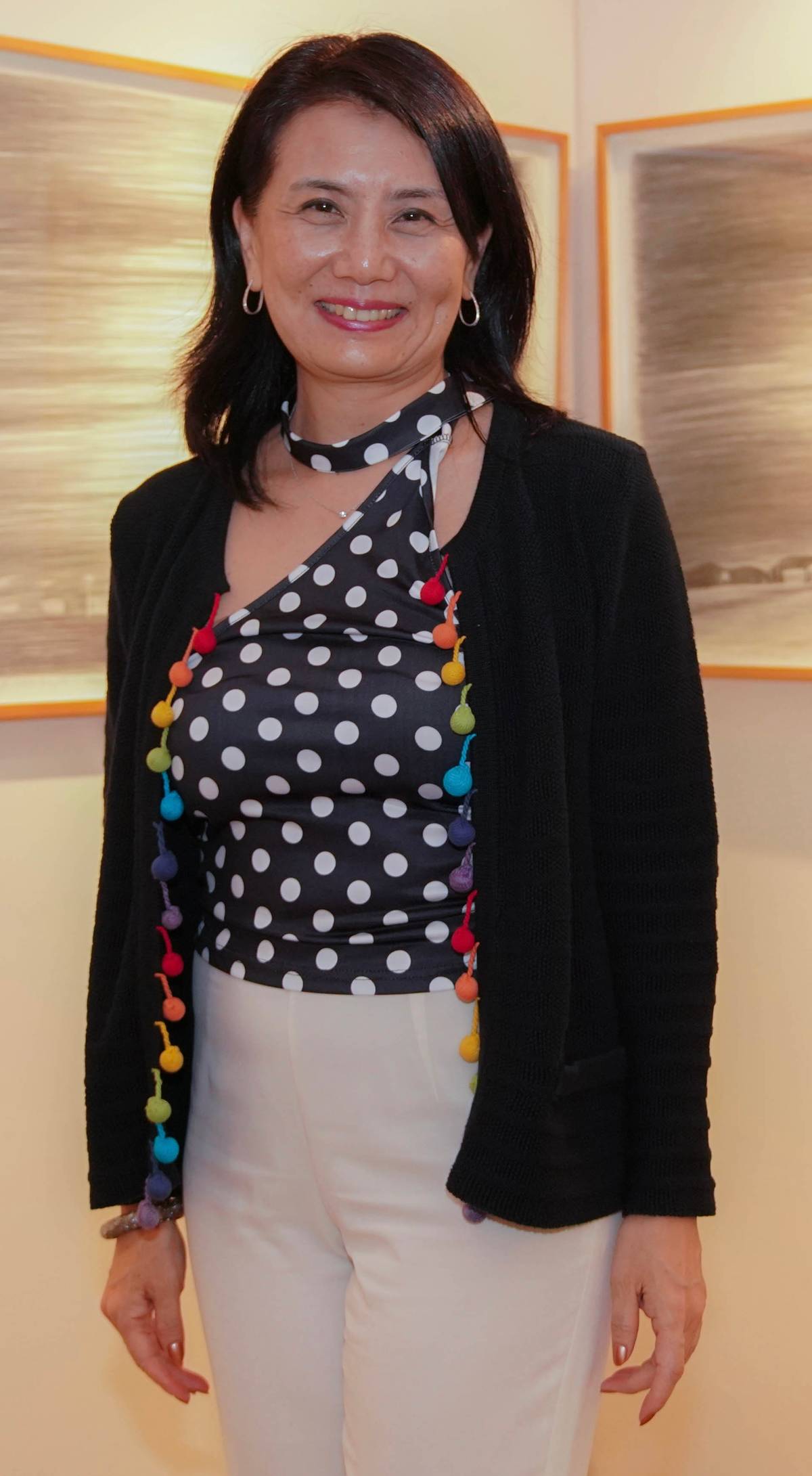MALAYSIAN artist Chihiro Ogawa.