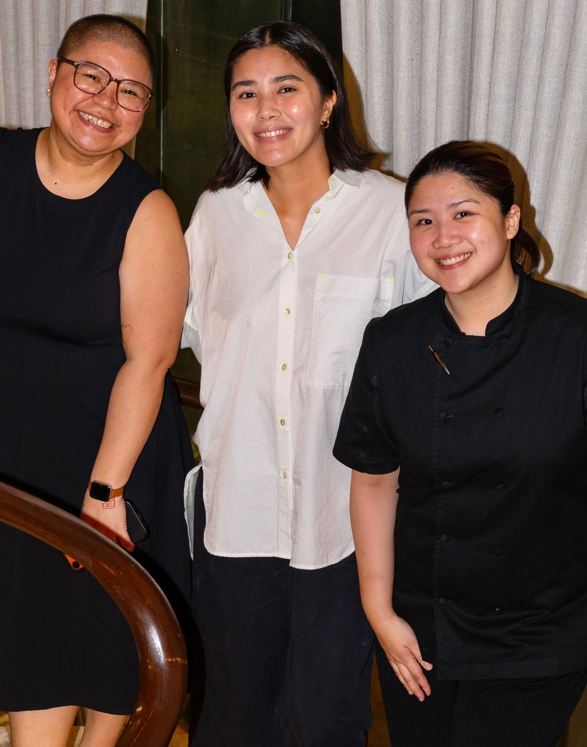 CHING Dee, Camille Basa and Valery Anthony.