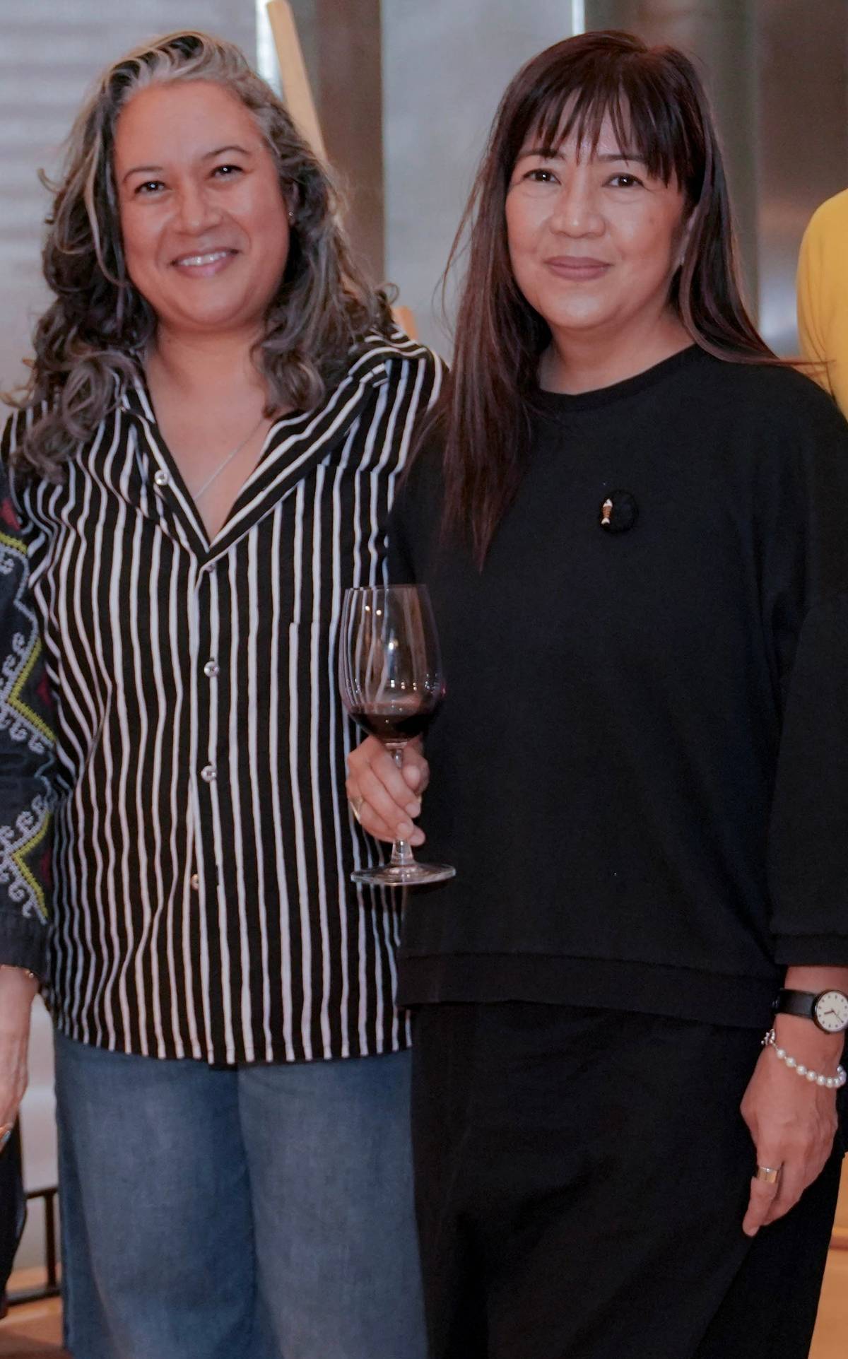 REPRESENTATIVE for the Philippines at 2026 Venice Biennale Mara Gladstone and Lakbay curator Marika Constantino.