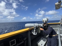 Navy’s BRP Jose Rizal searches for capsized Singaporean ship