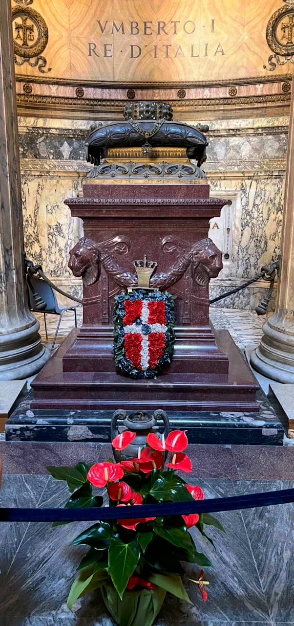 THE final resting place of Umberto I, the second king of Italy.