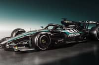 SIDE profile highlights Mercedes’ latest Formula One challenger, designed under the new 2026 rules that reshape chassis and power unit regulations.