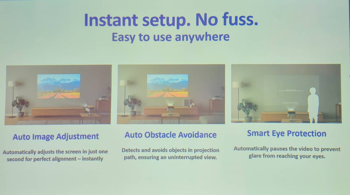 Set-up made easier