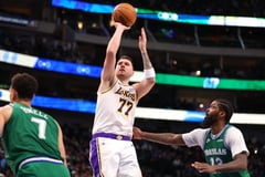 Doncic soars, leads Lakers past Mavs