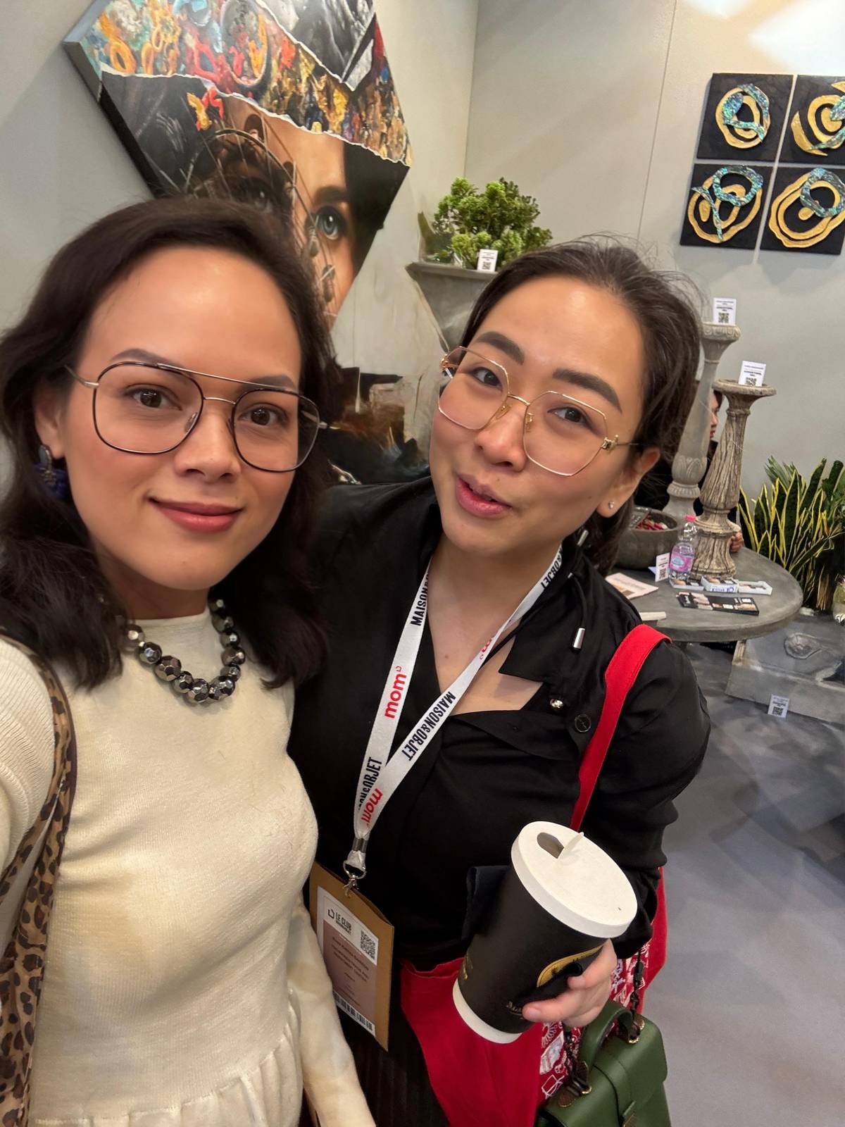 BIANCA Monzon Cueva and DTI France Katrina Banzon.