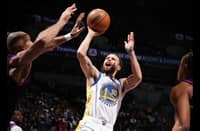 STEPHEN Curry drops 26 points to lead the Golden State Warriors to a 111-85 victory over the Minnesota Timberwolves in the NBA regular season.
