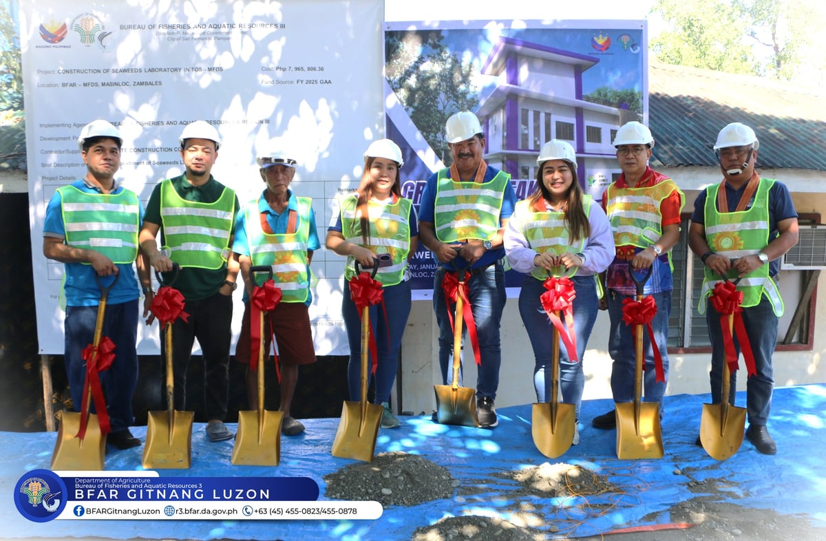Seaweeds Laboratory to rise in Zambales