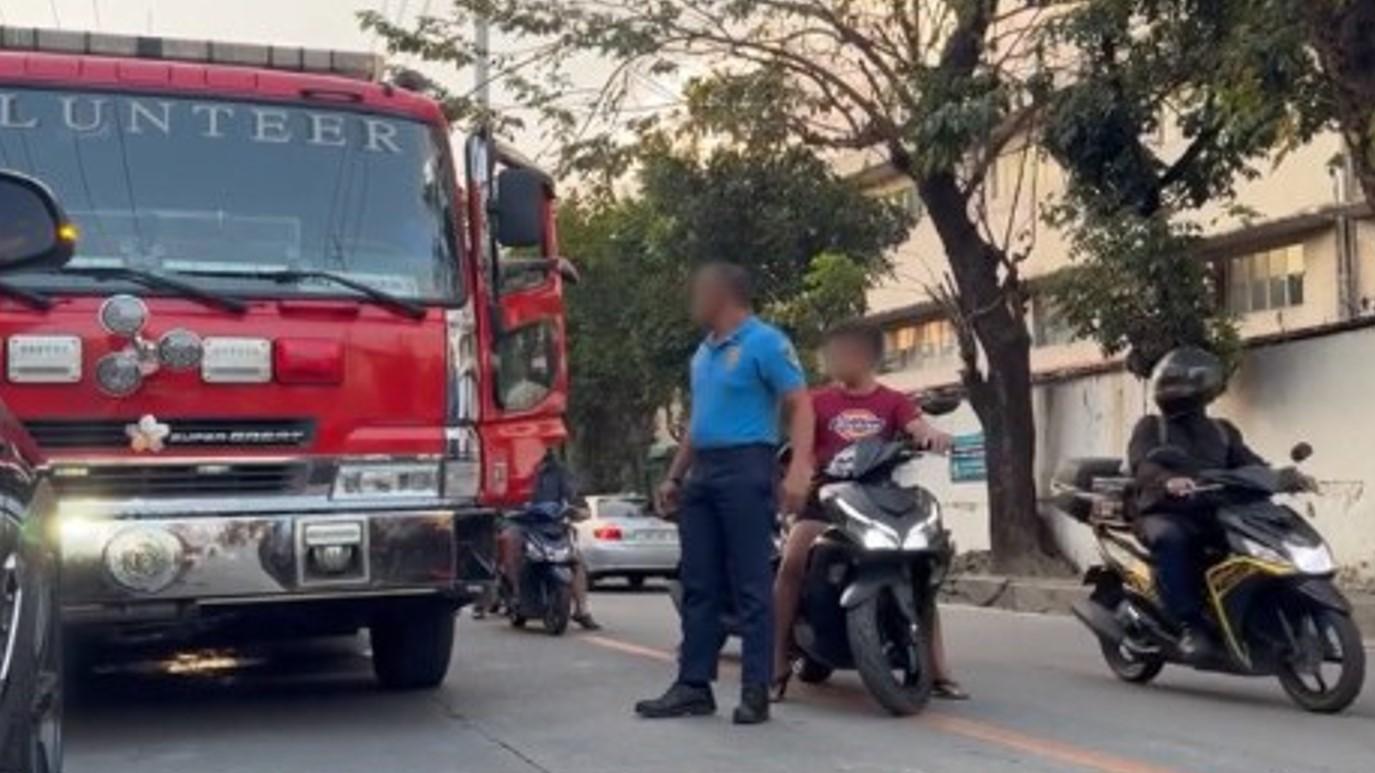Volunteer firefighter files complaint vs Marikina cop