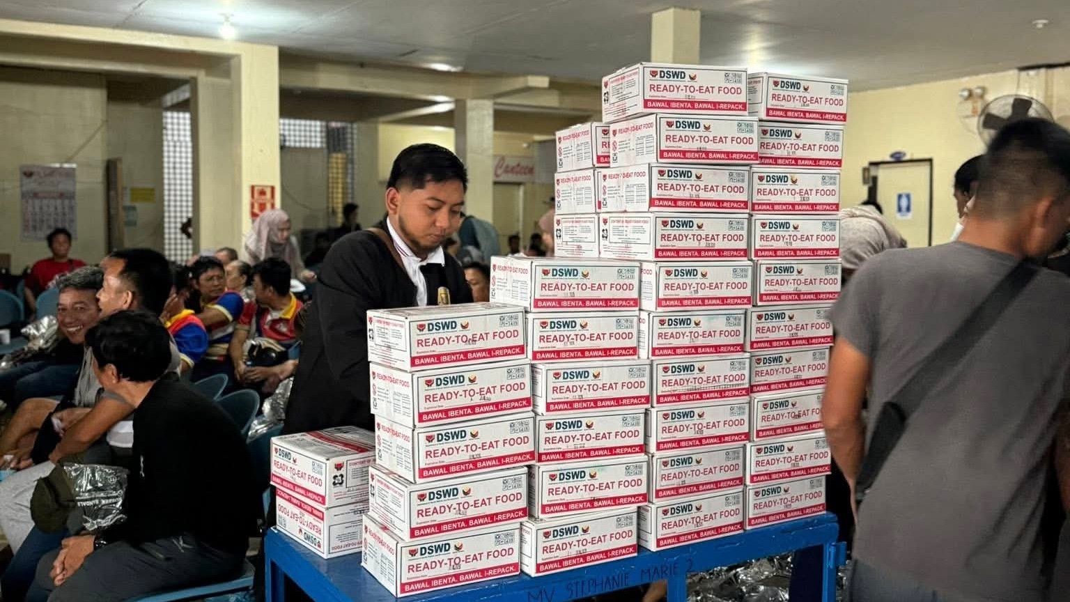 DSWD provides food, psychosocial aid to MV Trisha Kerstin 3 survivors