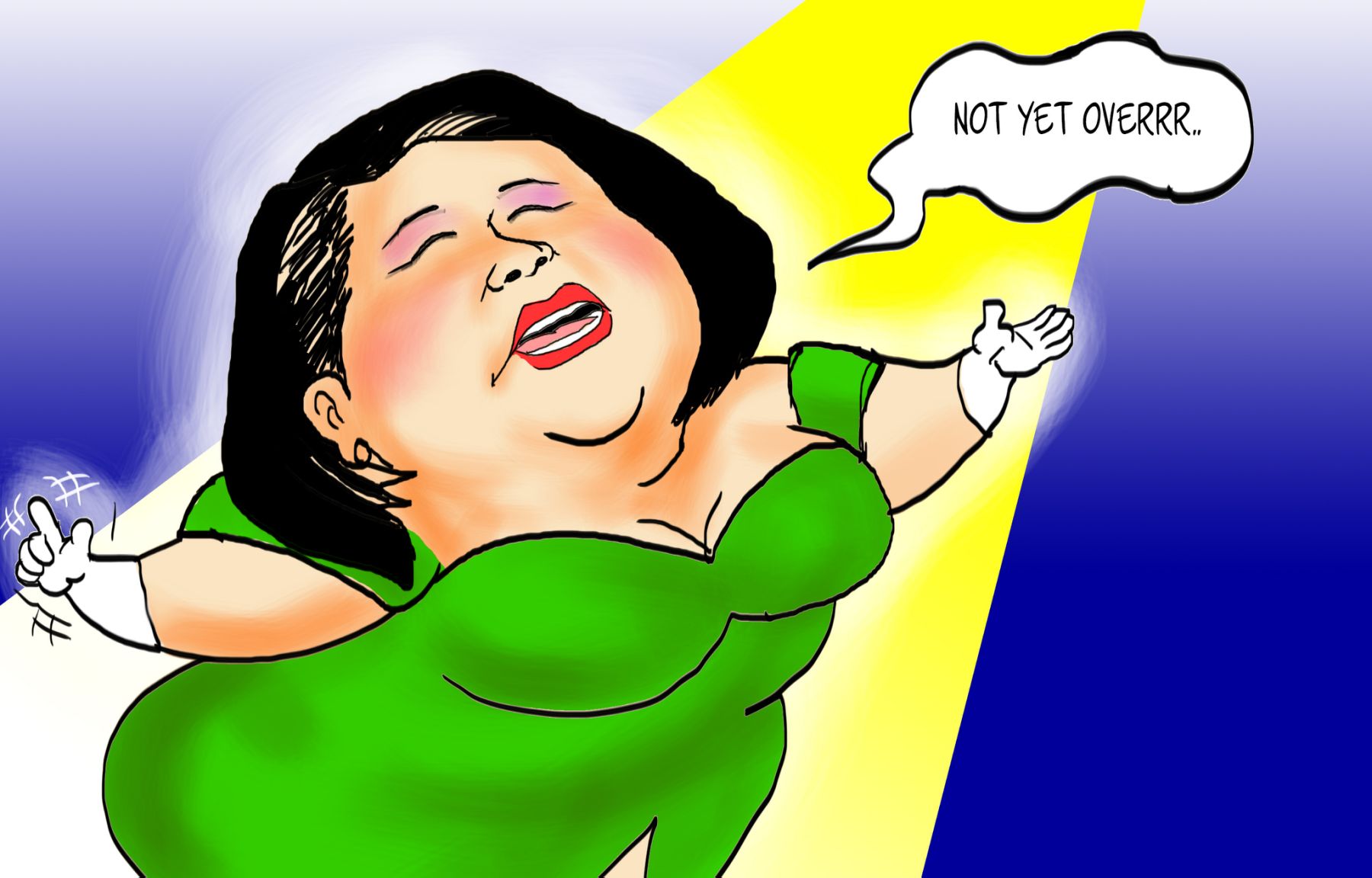 Until the fat lady sings