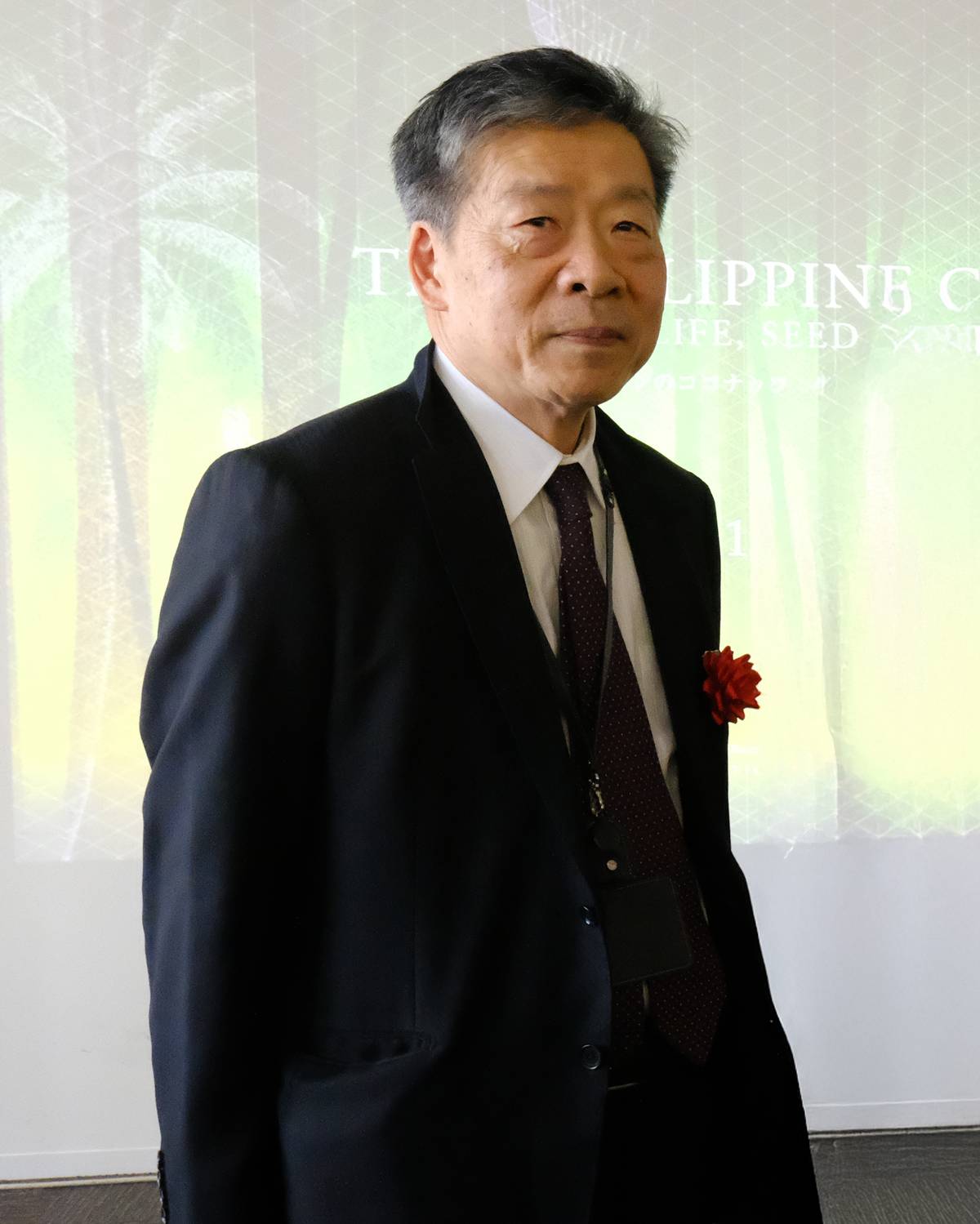 PRESIDENT Hiroyuki Fukano of the Japan Institute of Design Promotion.