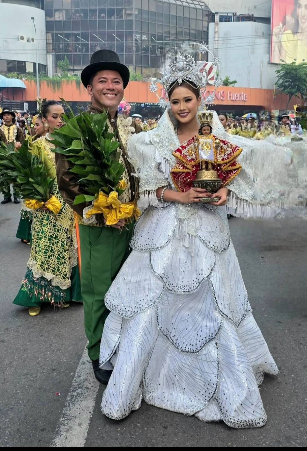 ZANDRO Sy Guillo and Sofia Kieshlian Lumbo represented Banay Labangon. They won Best in Costume, third place for Best in Musicality and fourth place in Ritual Showdown.