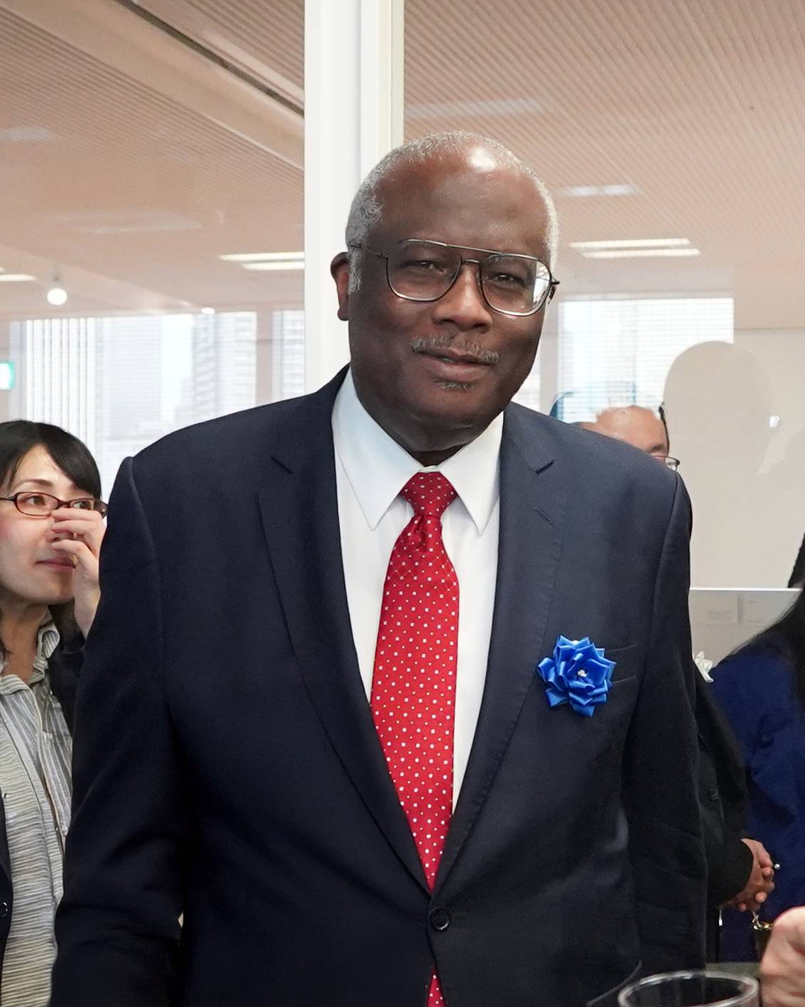 H.E. Louis Harald Joseph, Ambassador of the Republic of Haiti.