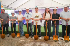 Isko Moreno breaks ground on Manila flood monitoring command center