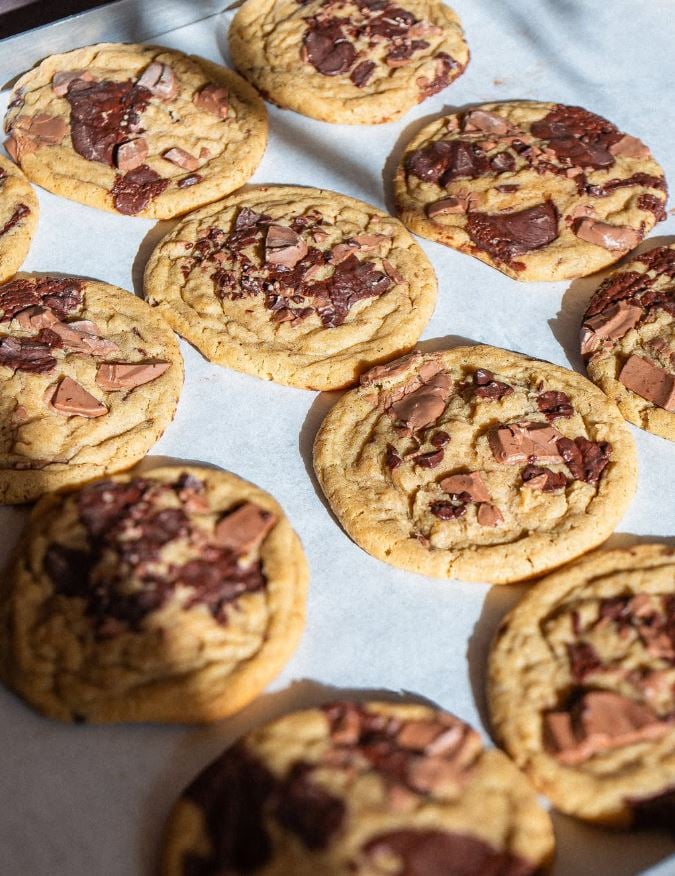 BROWN butter cookies.