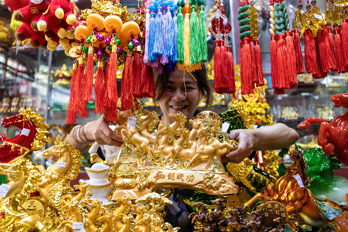 Chinese New Year lucky charms