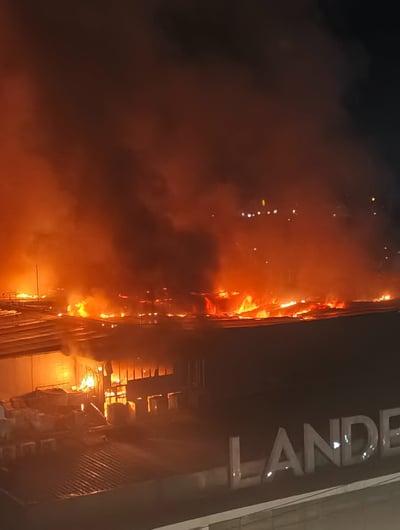 Fifth-alarm fire guts supermarket in Novaliches