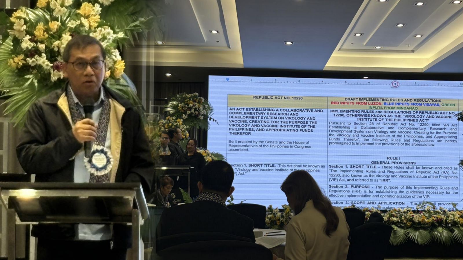 DOST wraps up consultations on VIP Act IRR in NCR