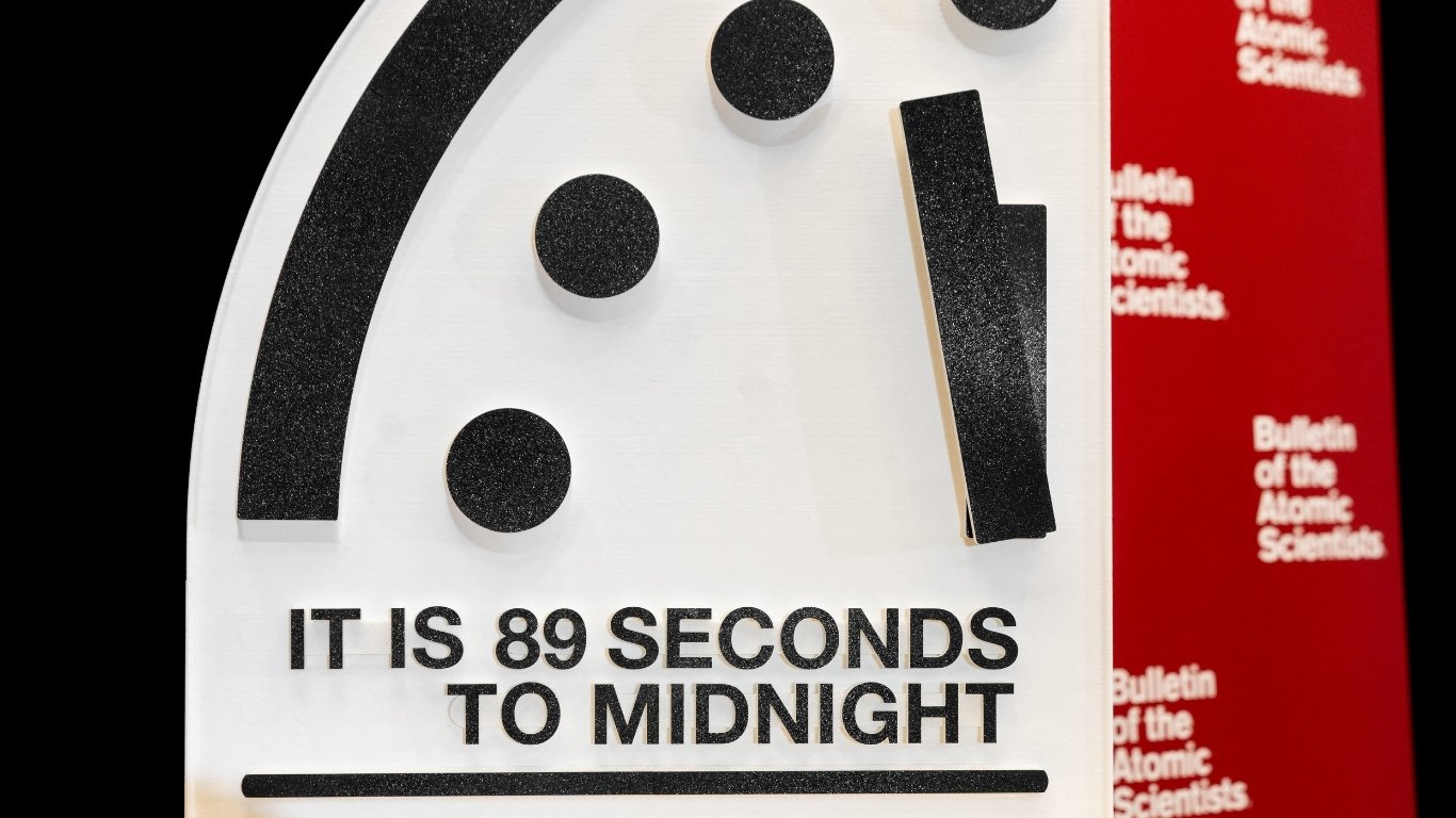 ‘Doomsday Clock’ moves closer to midnight
