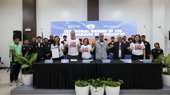 The CDC signed a Memorandum of Agreement (MOA) with the Tuloy Football Club (TFC) at the Clark Event and Conference Hall in Clark Freeport on January 27, 2026.