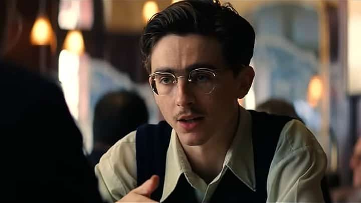 Timothée Chalamet in Marty Supreme (2025)