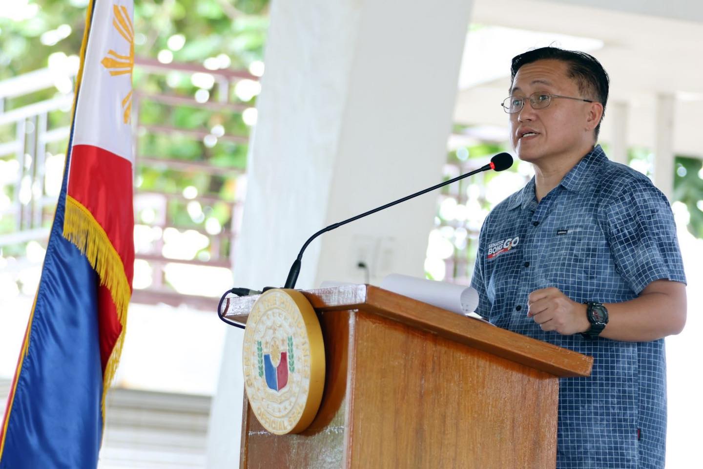 Bong Go backs shelter repair for quake-hit families in Davao Oriental