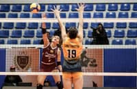 CY Almeniana makes her presence felt anew, dropping 18 points to lead Perpetual to a 25-19, 25-21, 25-21 win over JRU in Season 101 NCAA women’s volleyball tournament on Wednesday.