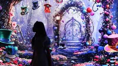 In a room full of color and magic, guests will enjoy a whole new experience of storytelling into a reimagined Wonderland.