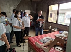 Angono launches door-to-door health care for senior citizens