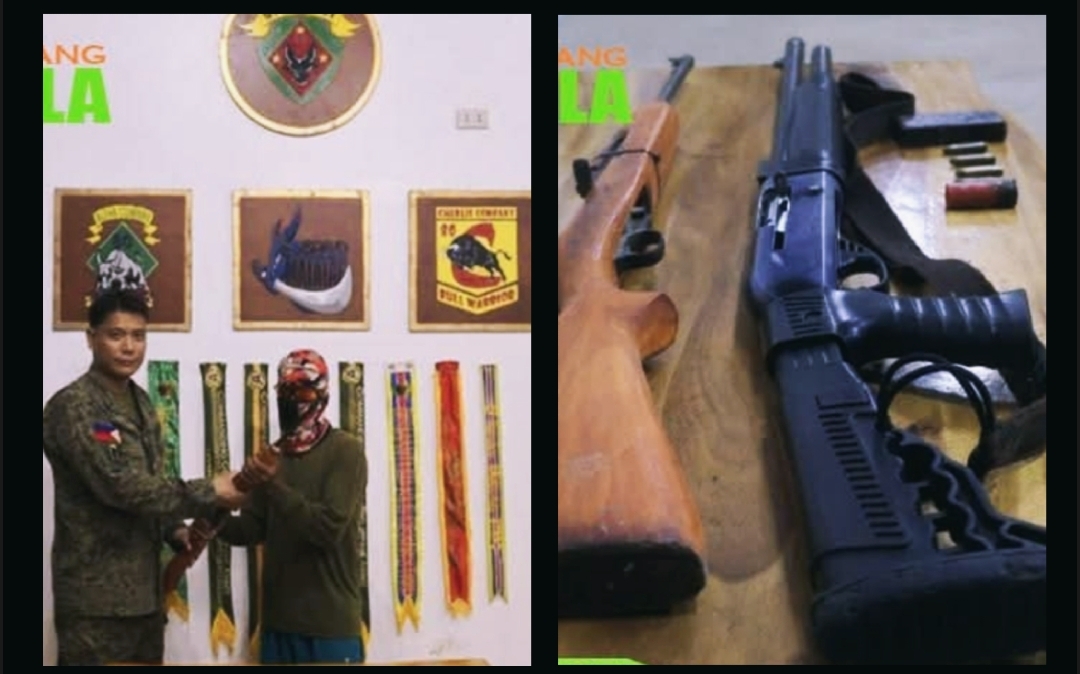Ex-NPA courier surrenders firearms, hailed as peace gain