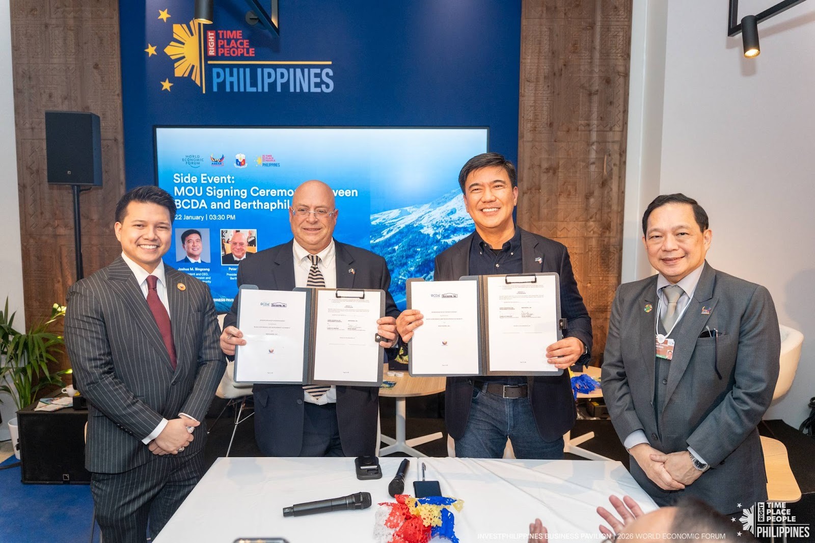 BCDA partners with Berthaphil to boost Clark Aviation Capital, New Clark City