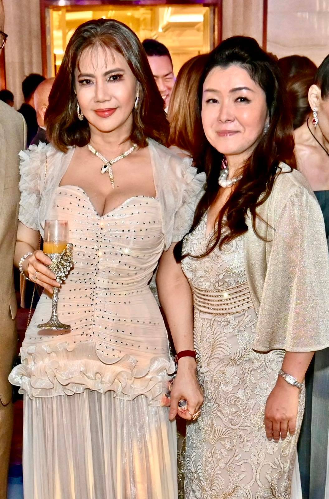 YOUR columnist and Takako Okada.