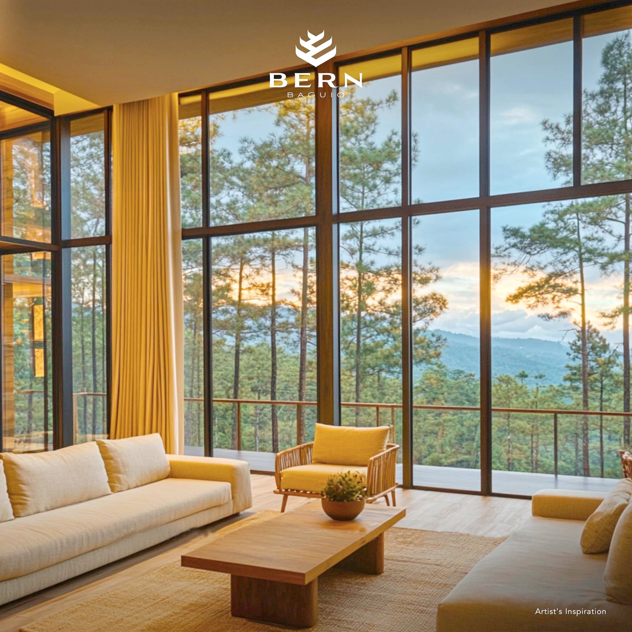 BERN Baguio encapsulates it all in a refined highland lifestyle that is both cost-effective and soul-nourishing.