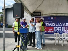 Manila conducts citywide earthquake drill, in preparation for the big one