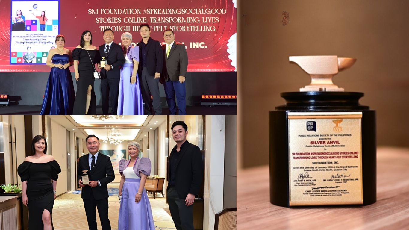 SM Foundation earns Silver Anvil for #SpreadingSocialGood digital campaign