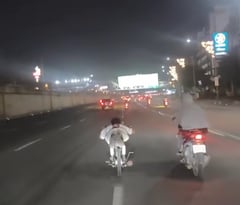 LTO impounds motorcycle, revokes license over viral ‘superman stunt’