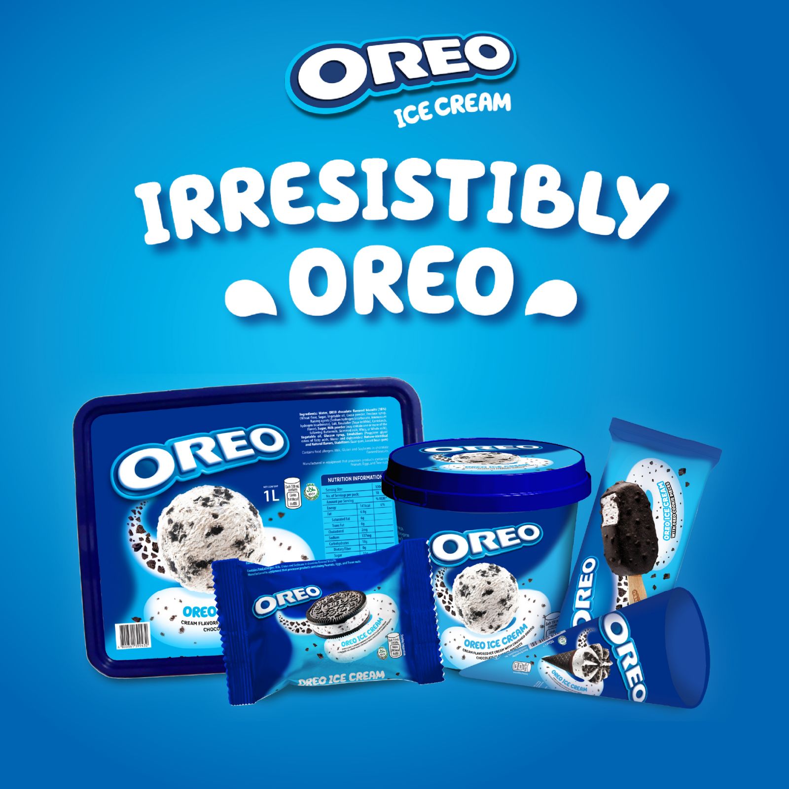 Discover the irresistible joy of Oreo in every delightful bite