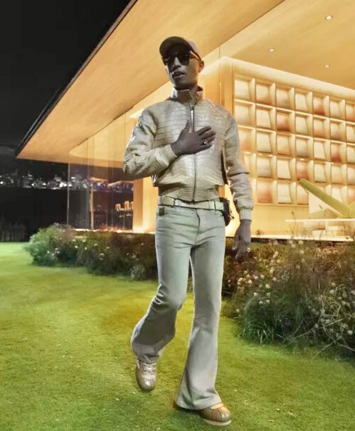 MEN'S creative director Pharrell Williams for Louis Vuitton.
