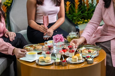 Celebrate friendship with a luxurious Galentine’s afternoon tea at Solaire